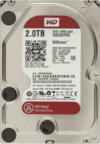 DYSK WESTERN DIGITAL WD RED 2TB