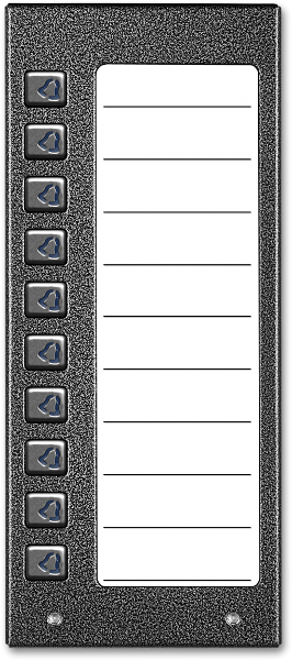 Panel listy lokatorów CDN-10NP
