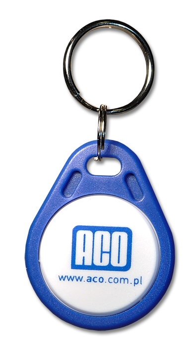ACO TR-ACO n. Brelok UNIQUE (logo ACO, kolor niebieski)