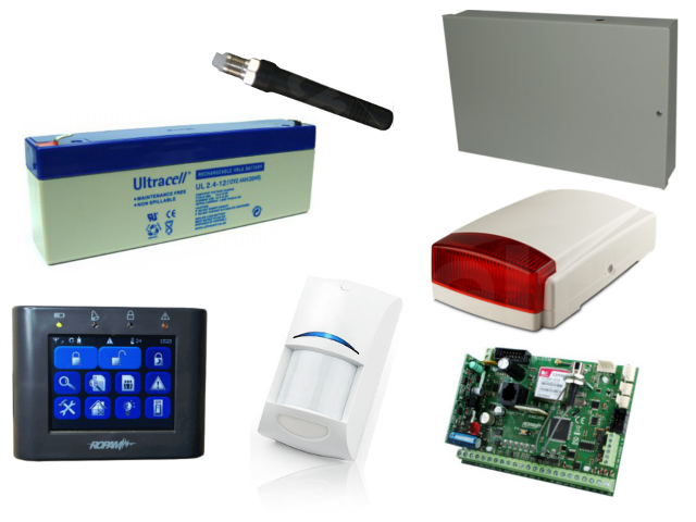 Alarm Ropam NeoGSM-PS, 1xBOSCH, Syg. zewn.