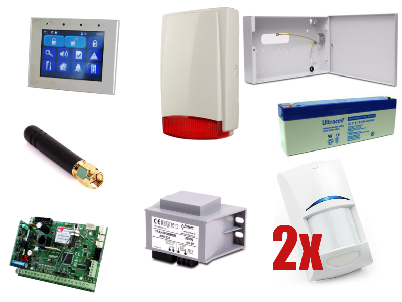 Alarm Ropam NeoGSM-PS, 2xBOSCH, Syg. zewn.