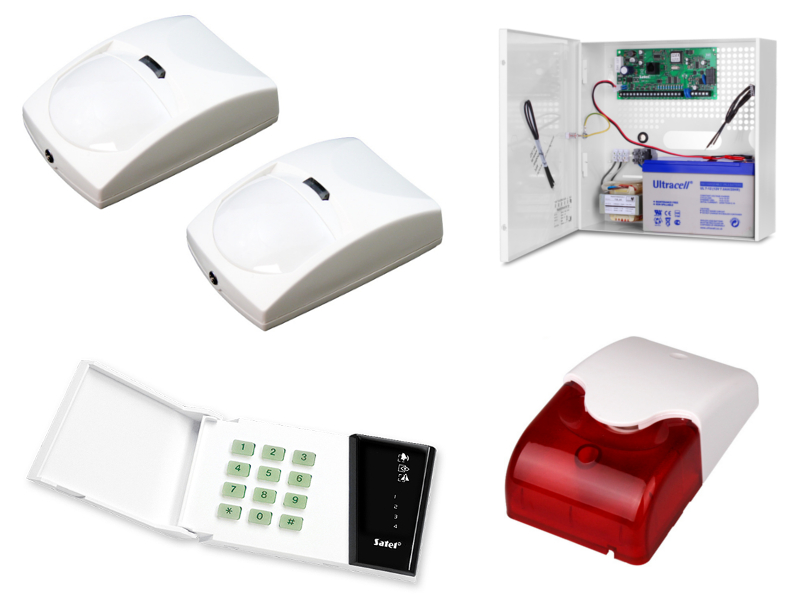 Alarm Satel CA-4 LED 2xBingo, syg. wew. Beewell