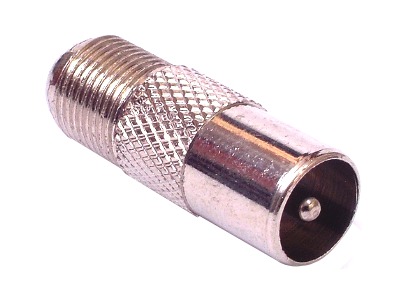 <b>4 x </b>PRZEJŚCIE GNIAZDO F WTYK ANTENOWY AXING CFA5