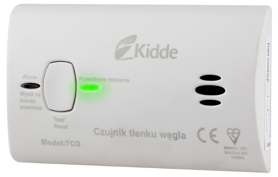 CZUJNIK KIDDE TLENKU WĘGLA, CZADU, 7CO 10 lat