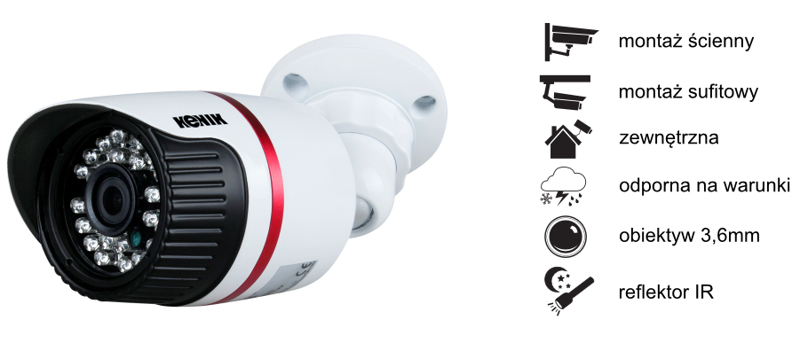 KAMERA IP KENIK KG-1301T