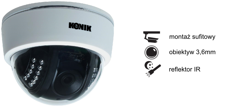 KAMERA IP KENIK KG-2122D