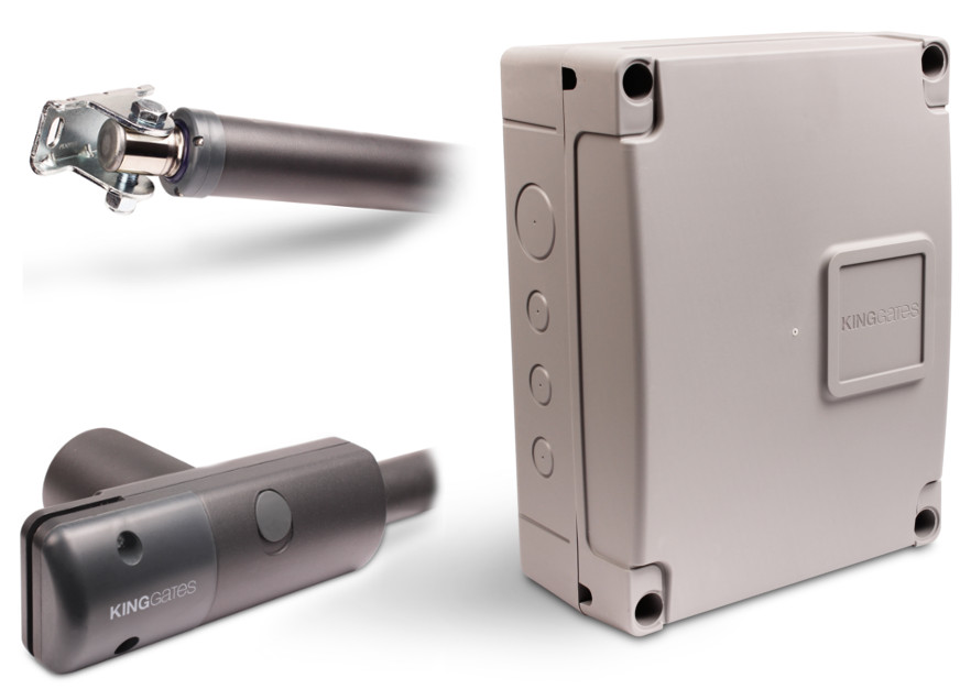 Kompletny Zestaw KingGates LINEAR 500 24V do bram skrzydłowych o długości do 4,5m