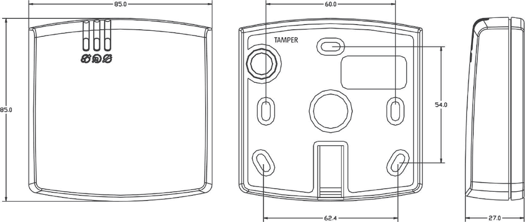 KONTROLER DOSTĘPU ROGER PR622-G