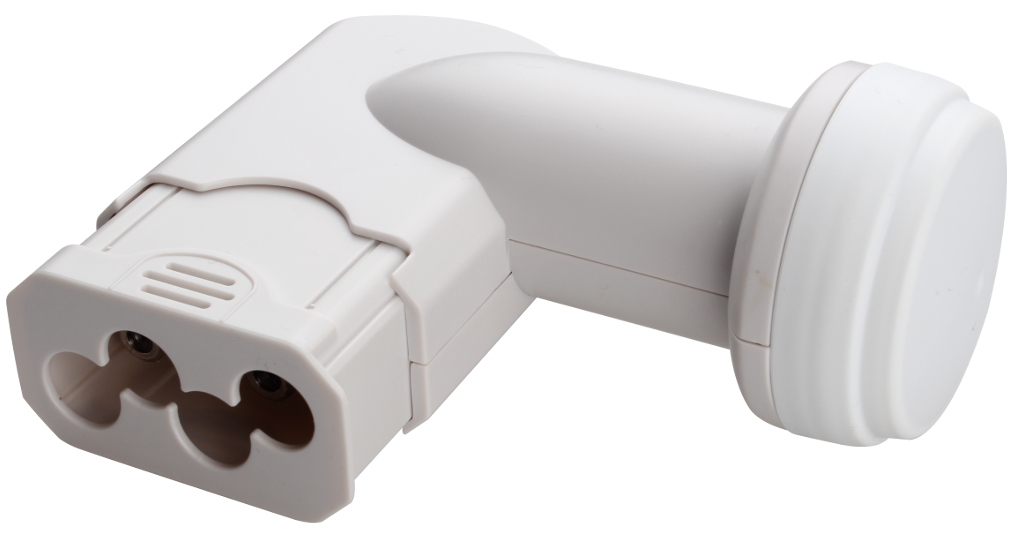 KONWERTER SATELITARNY QUAD GLOBO LQP-04H PREMIUM WYJŚCIA NA 4 TUNERY, HDTV READY, 0.1dB! 