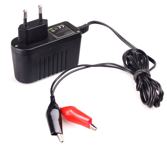 ŁADOWARKA 6V 0,7A LED DO AKUMULATORÓW ŻELOWYCH (do 12Ah)