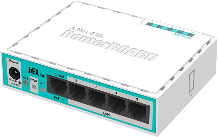 MIKROTIK ROUTERBOARD RB750R2 HEX LITE