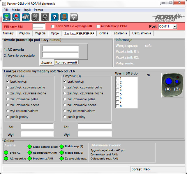 DWUKANAŁOWY STEROWNIK RADIOWY