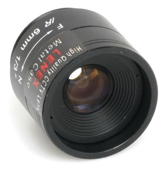 OBIEKTYW MPX CS 6MM IR F1.2
