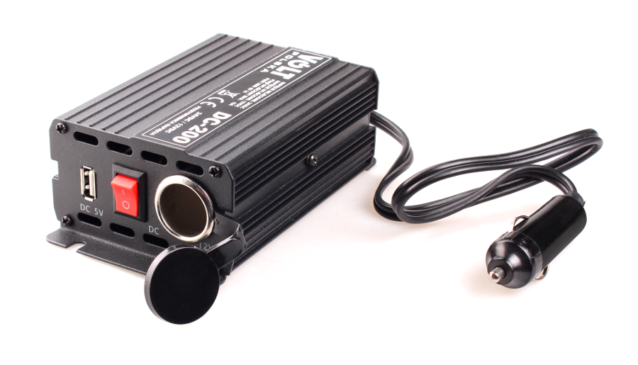 PRZETWORNICA DC-200 120W 24/12V POD ZAPALNICZKĘ