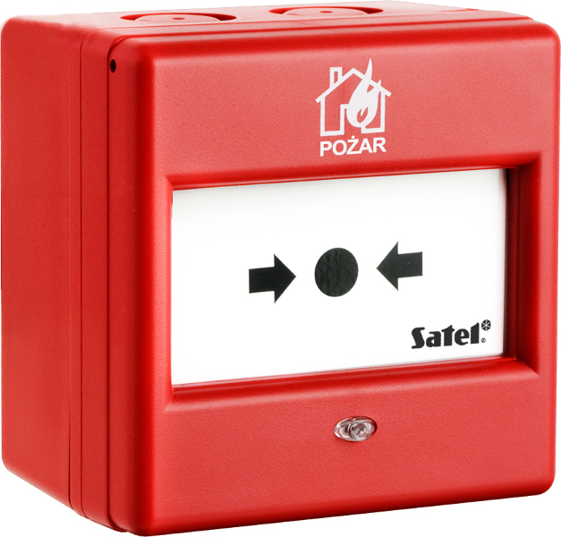 RĘCZNY OSTRZEGACZ POŻ, ZEWN. SATEL ROP-101/PL
