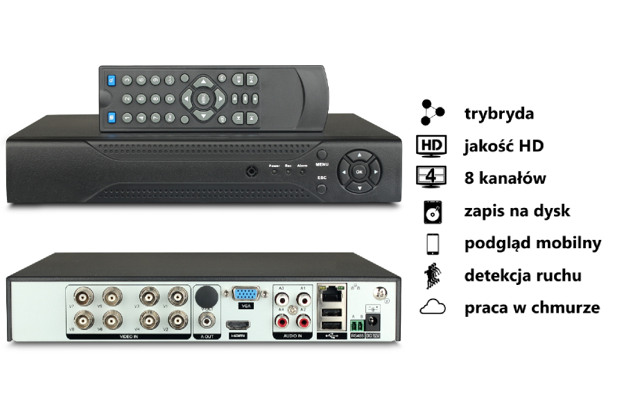 REJESTRATOR AHD KENIK KK-7008A-M