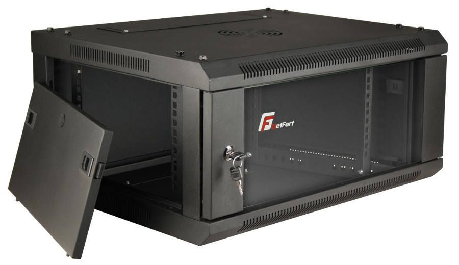 SZAFA RACKOWA GETFORT 19 CALI 4U 600X450 Wisząca Wyposażona