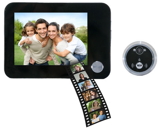 WIDEO-WIZJER DO DRZWI ORNO OR-WIZ-1102