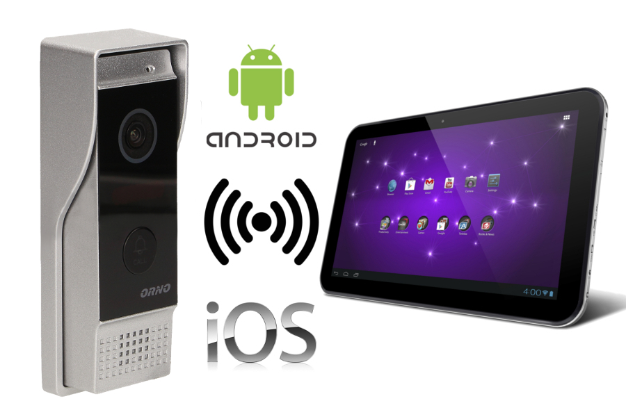 Wideodomofon ORNO mobilny SECURITAS IP OR-VID-IP-1045