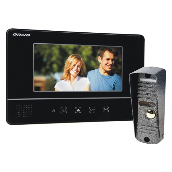 Wideodomofon Orno z obsługą furtki i bramy OR-VID-YT-1007/B