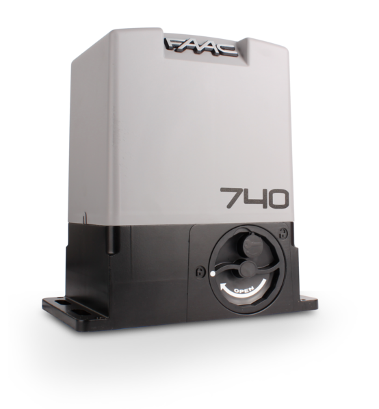 Zestaw automatyki do bramy przesuwnej z siłownikiem FAAC 740 – Delta 2