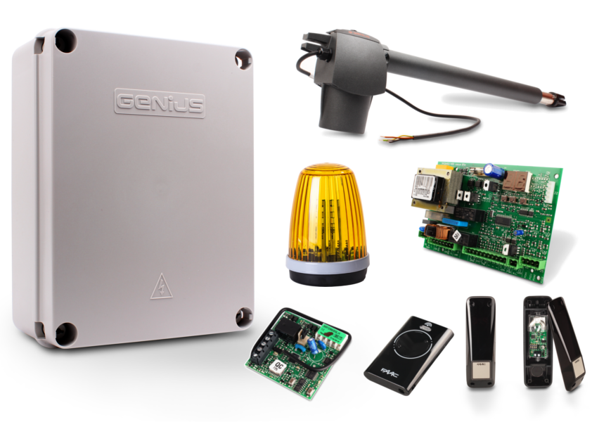 Zestaw do bram dwuskrzydłowych Genius G-Bat 300