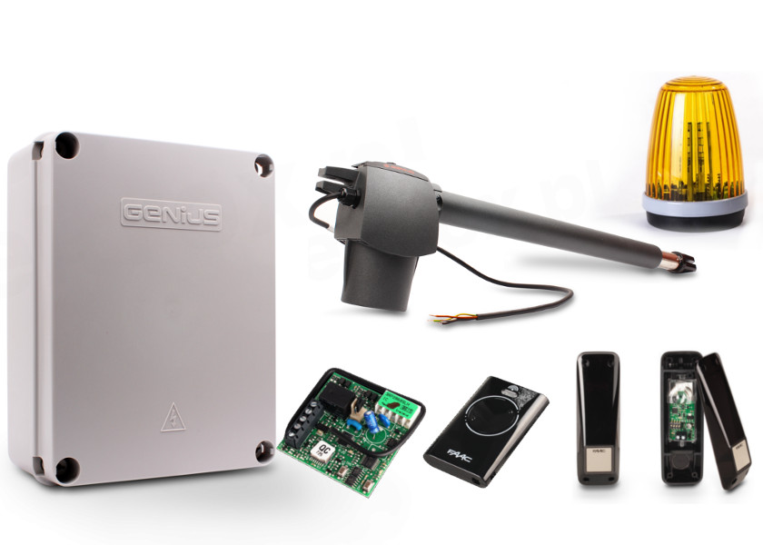 Zestaw do bram dwuskrzydłowych Genius G-Bat 400