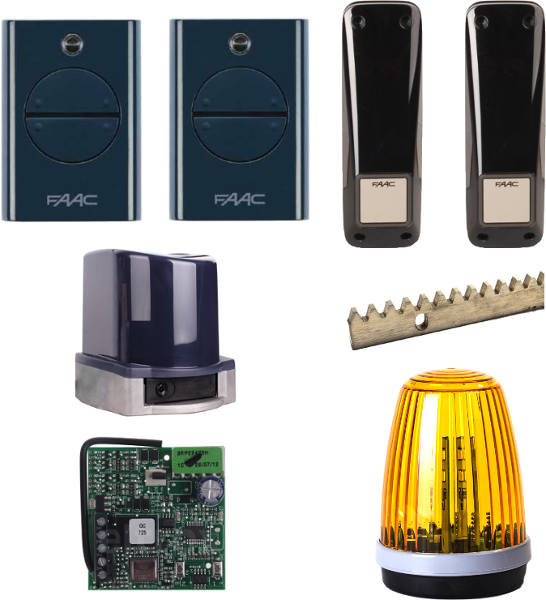 Zestaw do bram przesuwnych Genius Milord