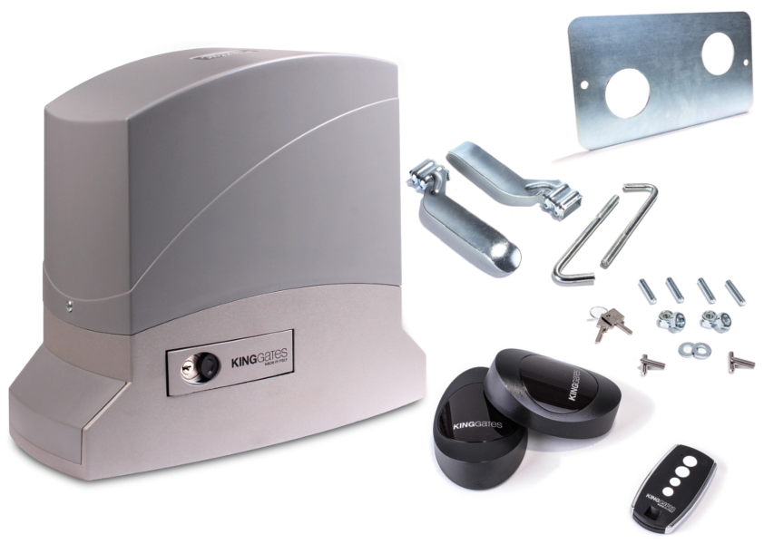 Kompletny Zestaw KingGates DYNAMOS 230V/1000 kg do automatyzacji bram przesuwnych