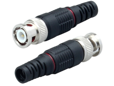 <b>4 x </b>WTYK BNC SKRĘCANY PROSTY 4808