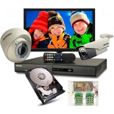 ZESTAW MONITORINGU HD-TVI 8 KAMER z instalacją, cała Polska