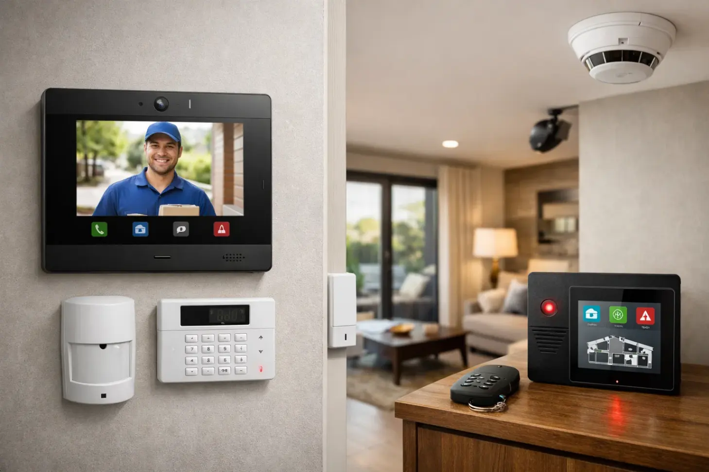 Inteligentny domofon z alarmem – jak zintegrować system bezpieczeństwa w domu lub mieszkaniu