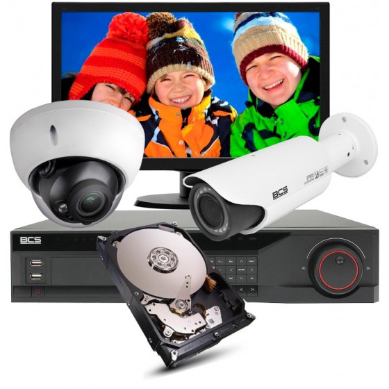 ZESTAW MONITORINGU IP 32 KAMERY z instalacją, cała Polska