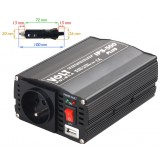 PRZETWORNICA IPS-500 PLUS 24V / 230V 350/500 W