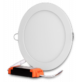 Plafon okrągły podtynkowy aluminiowa obudowa PL3-C-18W