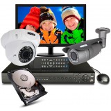 ZESTAW MONITORINGU IP 8 KAMER z instalacją, cała Polska