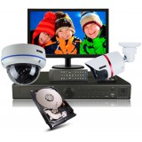 ZESTAW MONITORINGU IP 24 KAMERY z instalacją, cała Polska