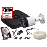 ZESTAW DAHUA HDCVI 2 KAMERY 720P