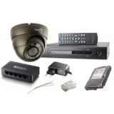 Zestaw monitoringu 1 kamera 720P
