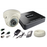 ZESTAW MONITORINGU ANALOGOWEGO 2 KAMERY 600TVL