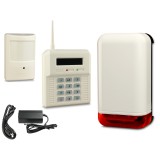 BEZPRZEWODOWY ZESTAW ALARMOWY ELMES, 1 x CZUJNIK, SYGNALIZATOR