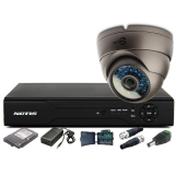 ZESTAW MONITORINGU HD-CVI 4 KAMERY 720P