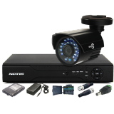 ZESTAW MONITORINGU HD-CVI 4 KAMERY 720P